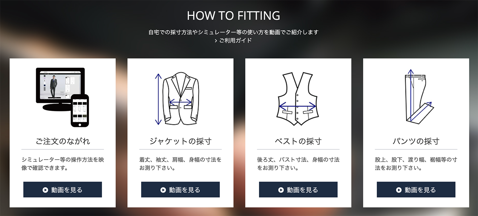 オーダースーツECの3つの採寸方法と必要機能を徹底解説